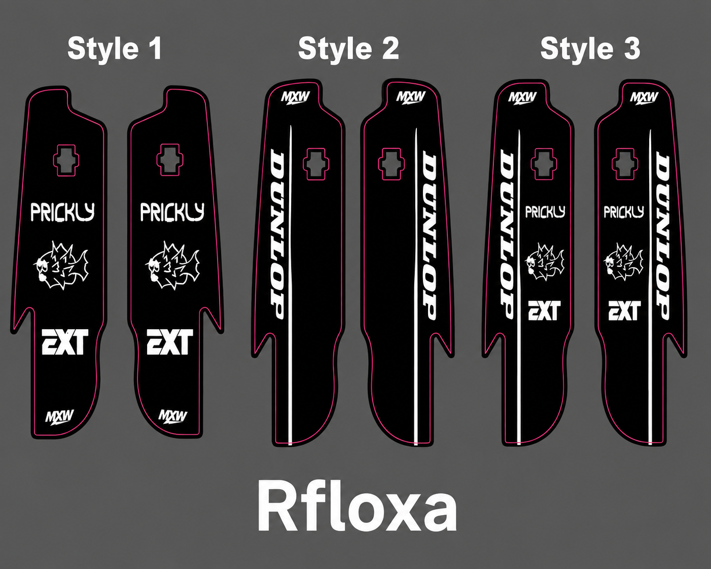 Rfloxa Fork Guard Decals