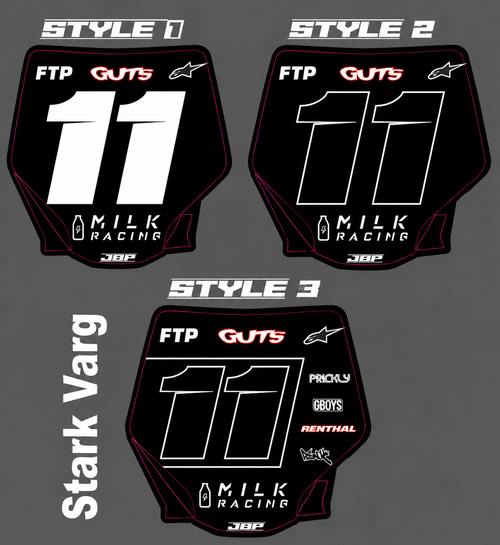 Stark Varg Front Plate Decals