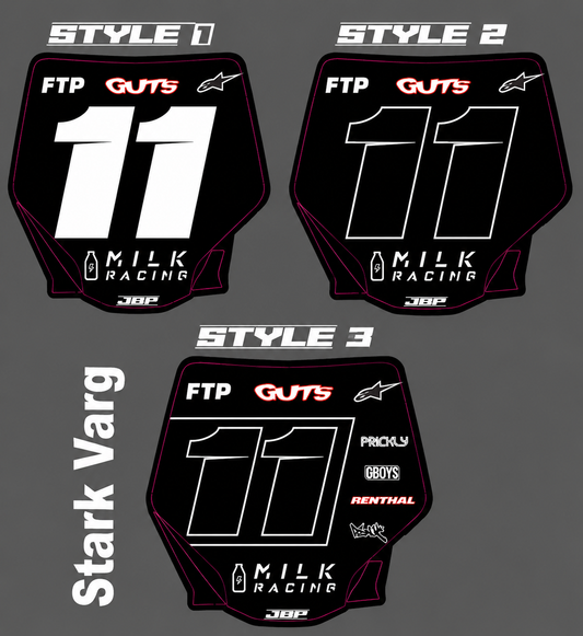 Stark Varg Front Plate Decals