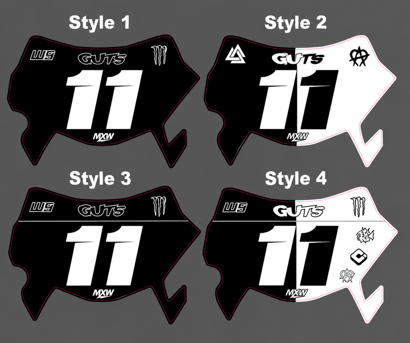 UltraBee Plate Decal
