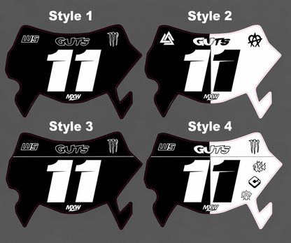 UltraBee Plate Decal