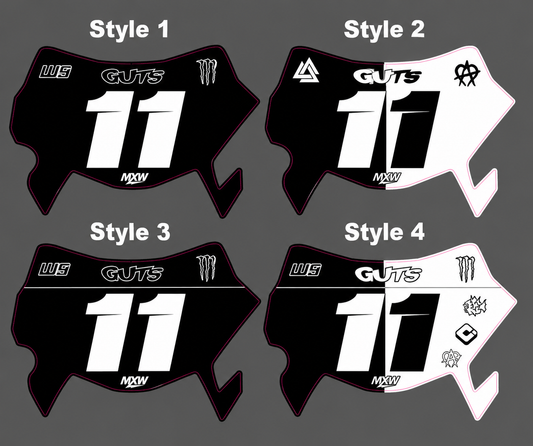 UltraBee Plate Decal