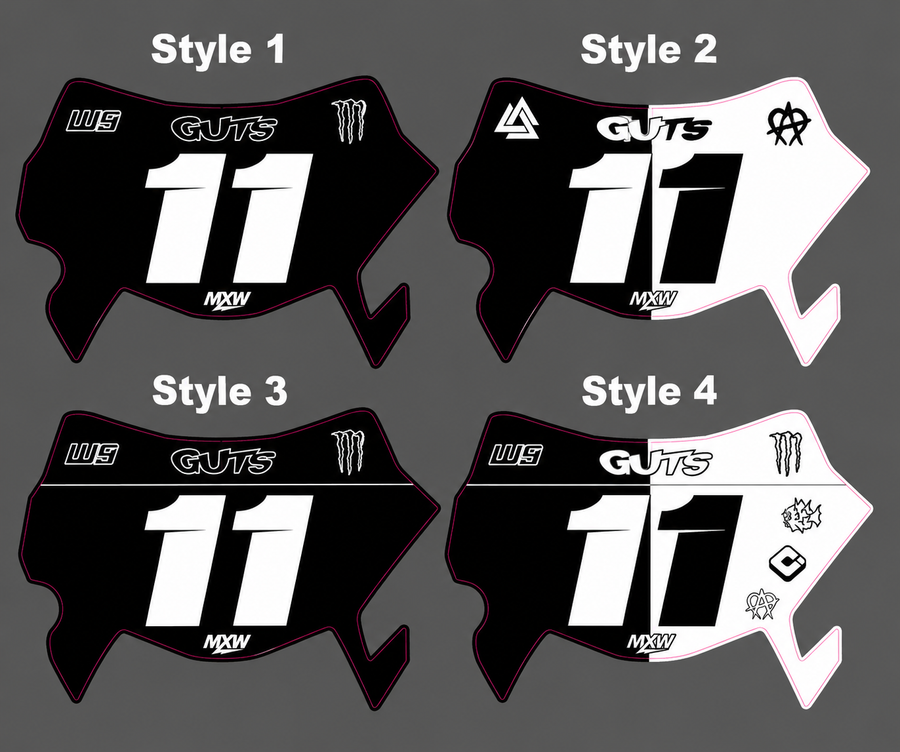 UltraBee Plate Decal