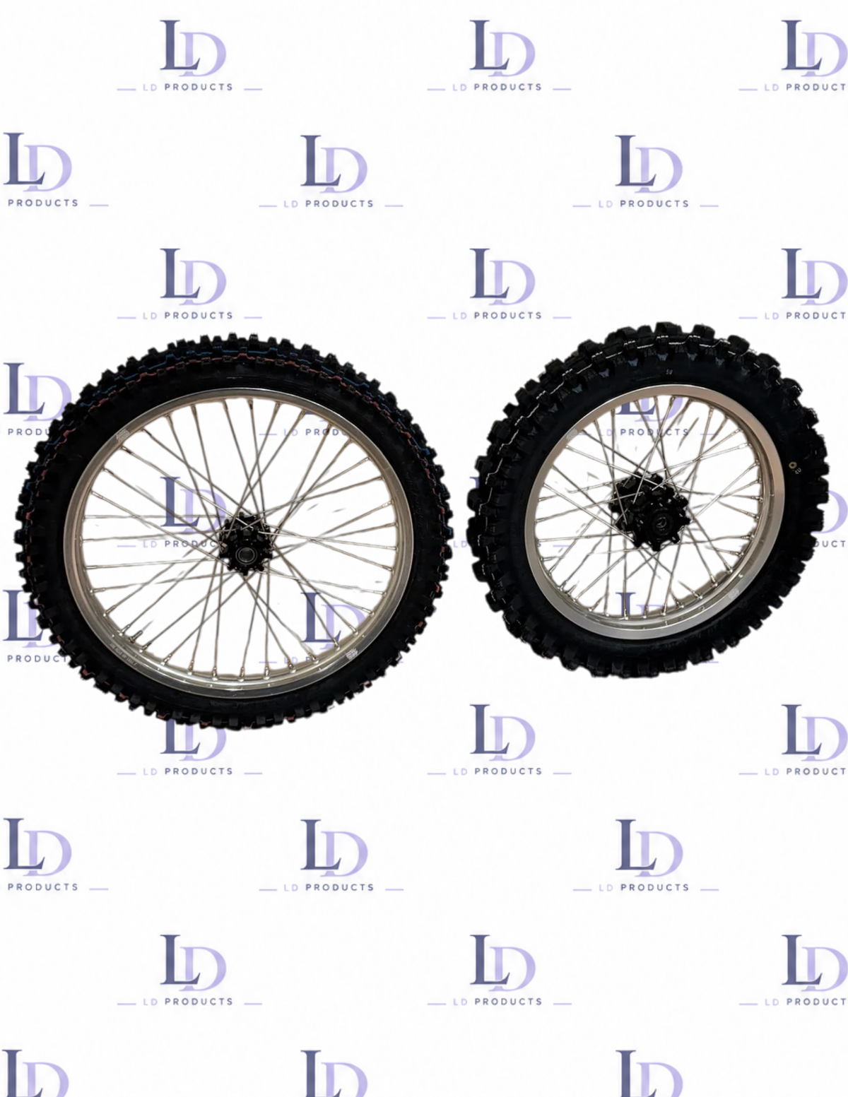 16/19 Light Bee/ Eride2.0 /1.0 / Wheelset with Dirt Tires!