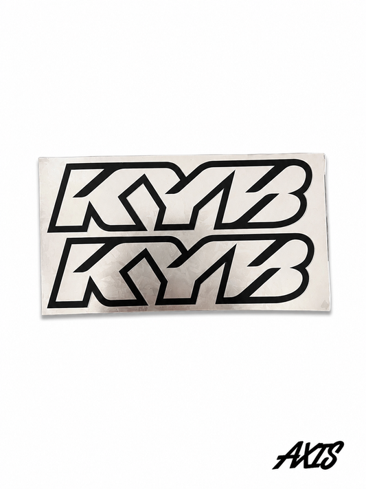 KYB fork stickers