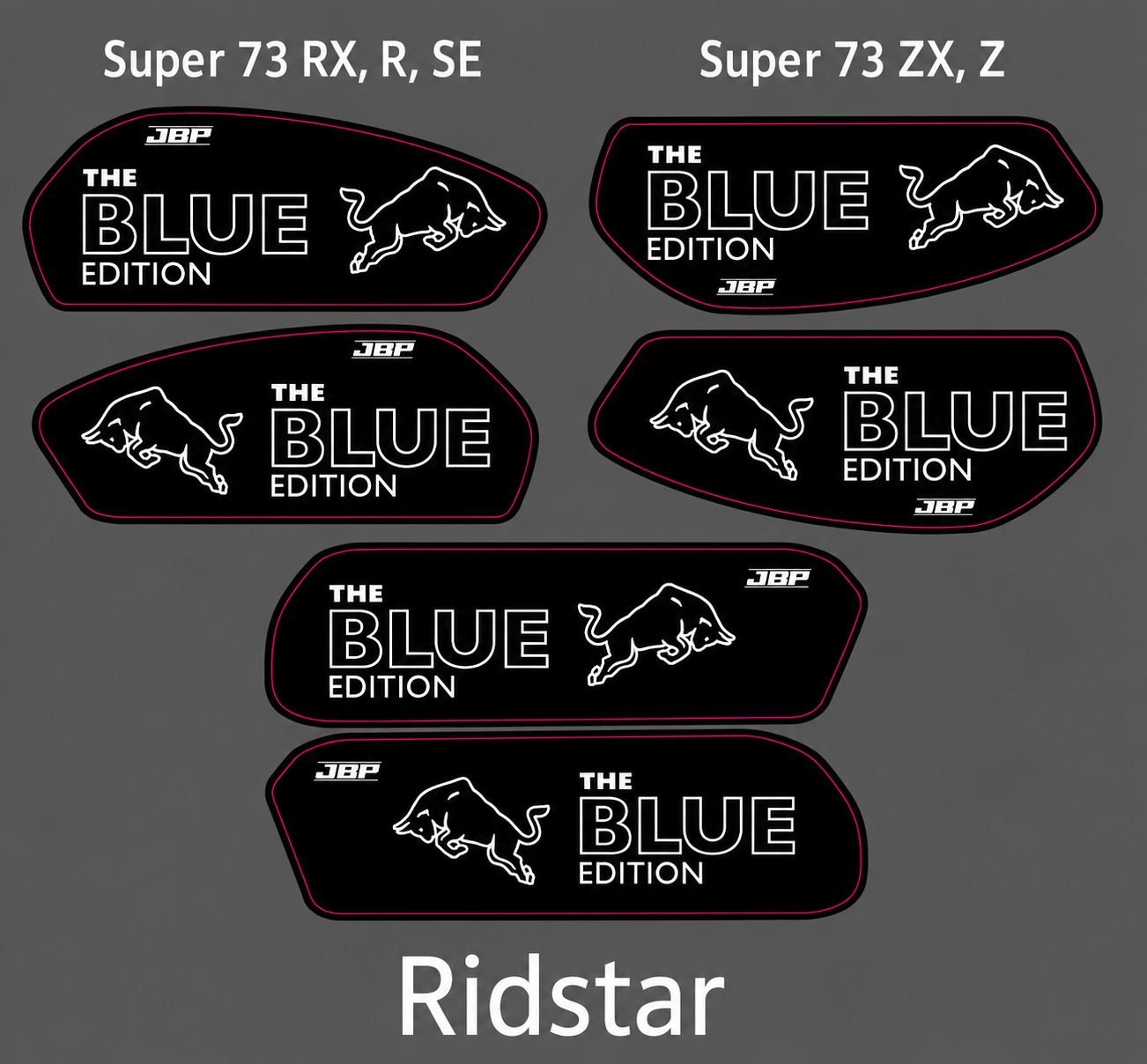 Energy Edition Super 73/Ridestar Battery Decals