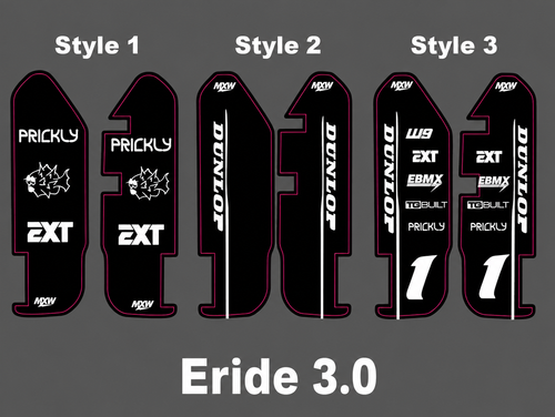 Eride 3.0 Fork Guard Decals