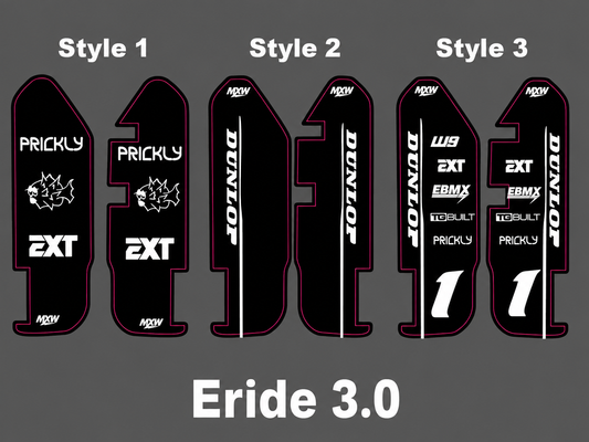 Eride 3.0 Fork Guard Decals