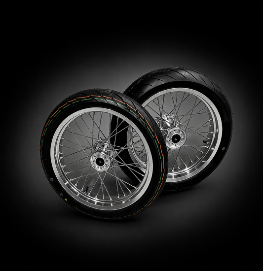 Chrome Ultra bee Supermoto Wheelset