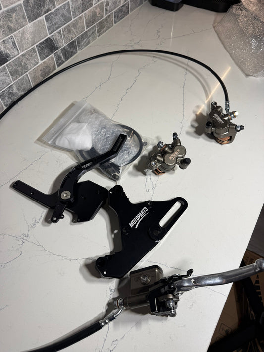 TUTTIO FOOTBRAKE & HANDBRAKE KIT