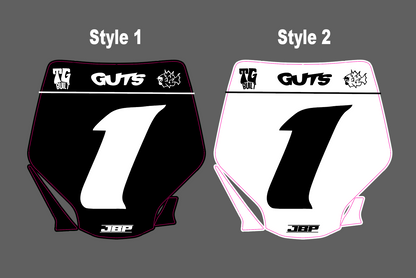 Stark Varg Race Front Plate Decal