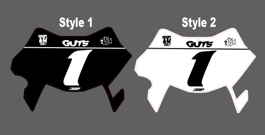 UltraBee Race Front Plate Decal