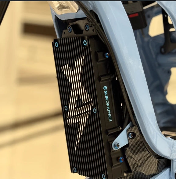All E-moto Controller Mount Titanium(4pc)