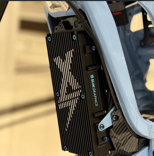 All E-moto controller mount titanium(4pc)