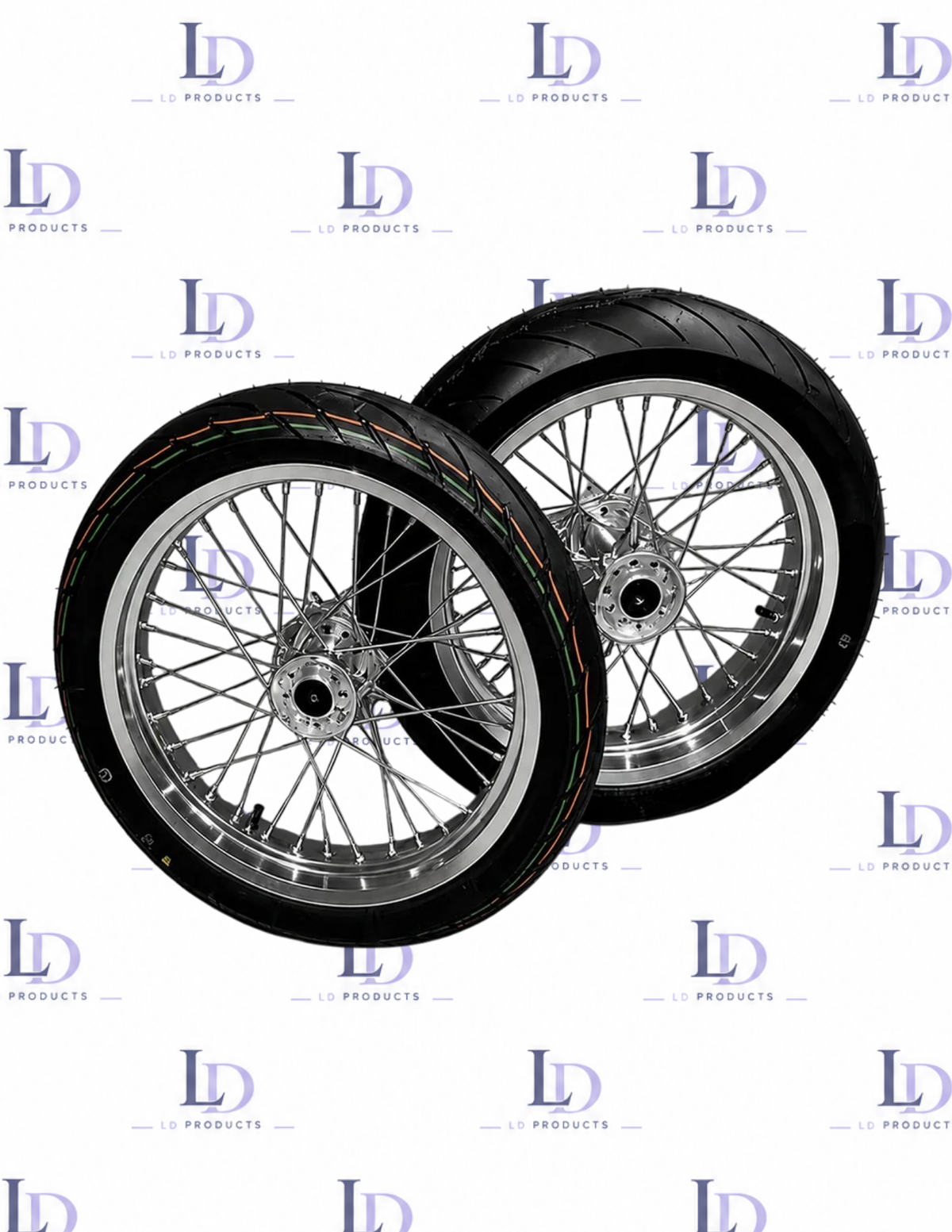 Chrome Ultra bee Supermoto Wheelset