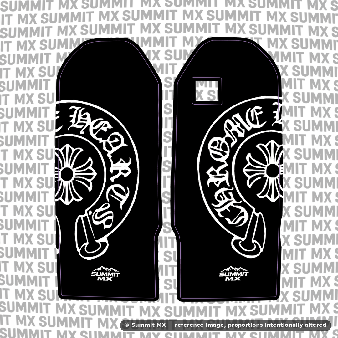 Chrome Hearts Fork Guard Decals