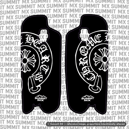 Chrome Hearts Fork Guard Decals