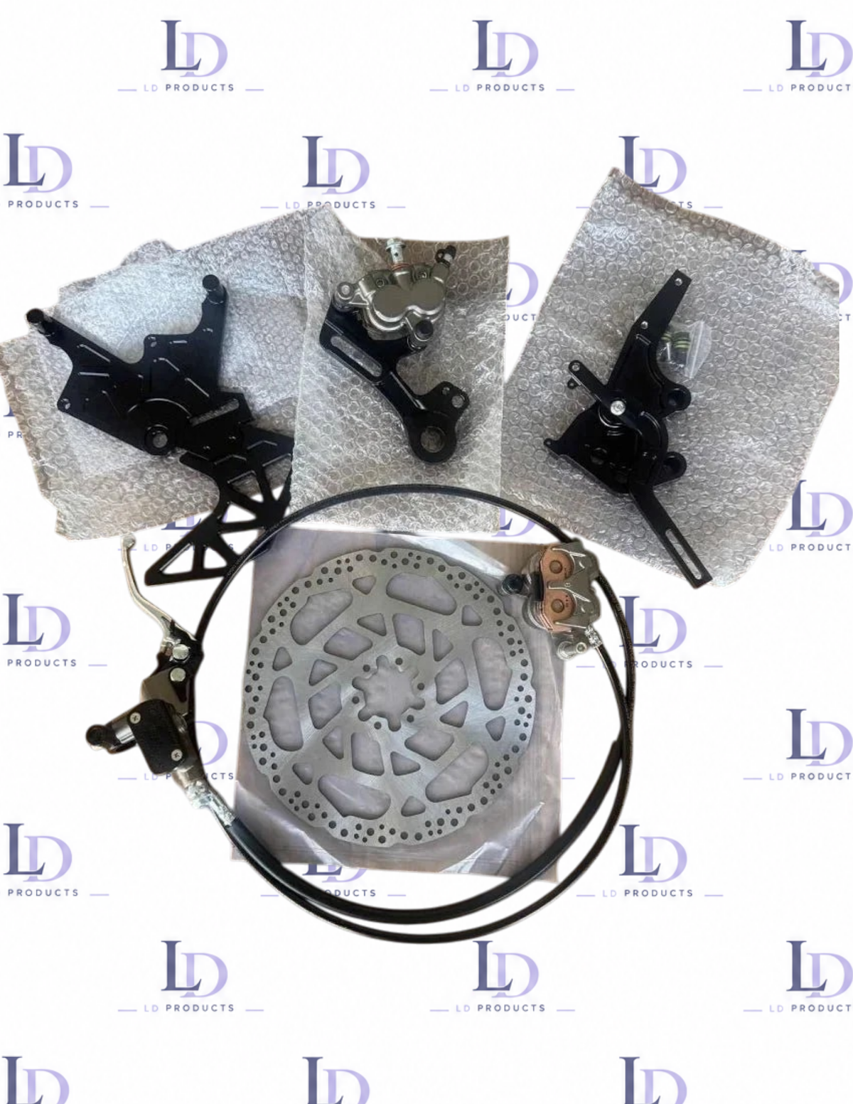 Moto Handbrake & Footbrake Kit