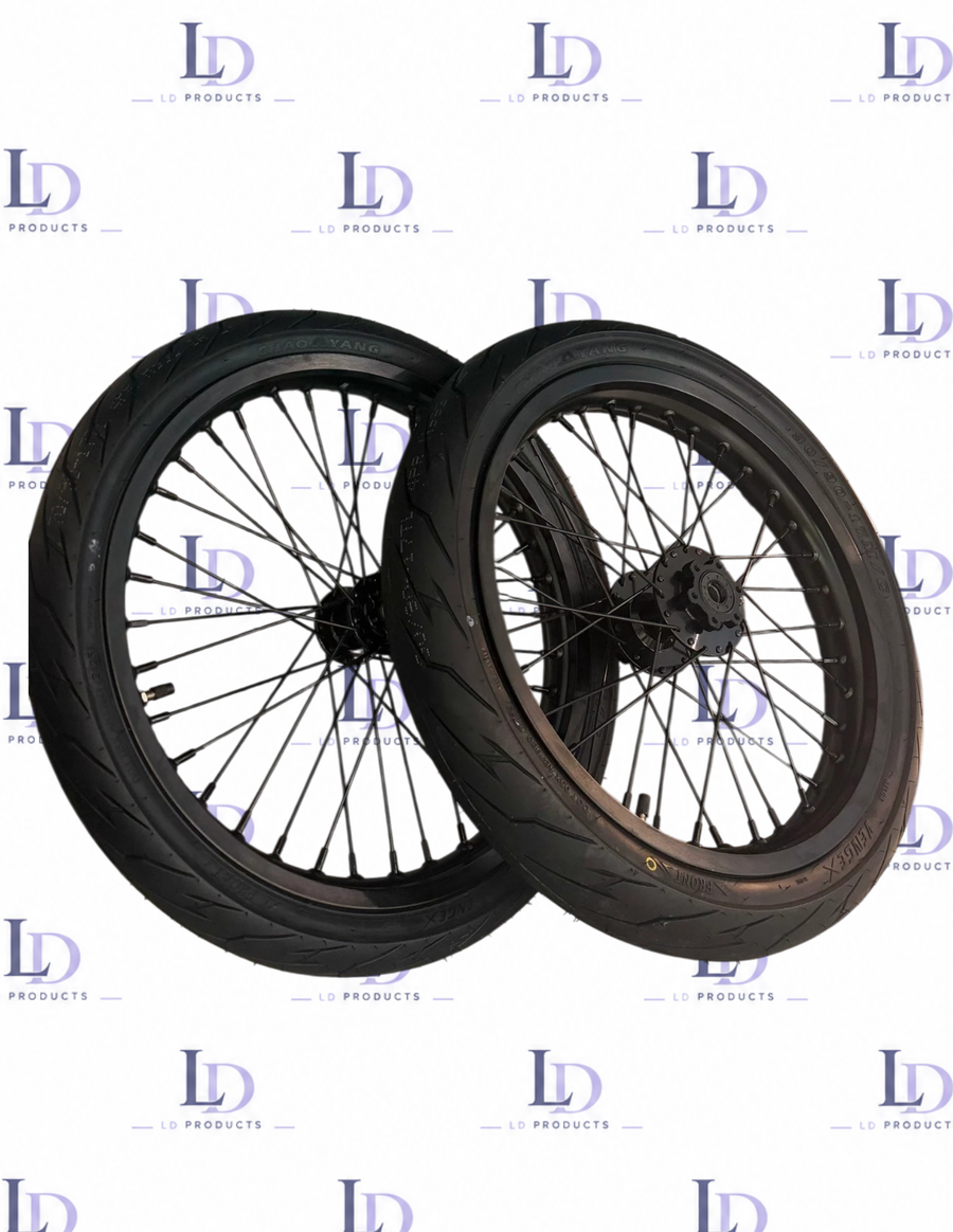 17” CST Light Bee Supermoto Wheel Kit