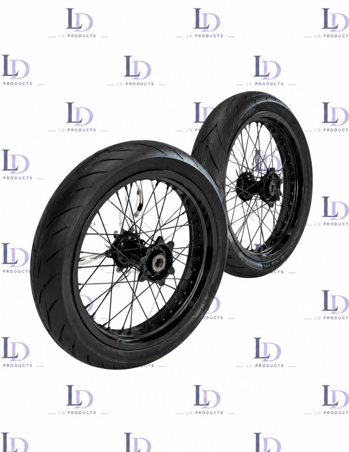 17" Ultra Bee Supermoto wheels